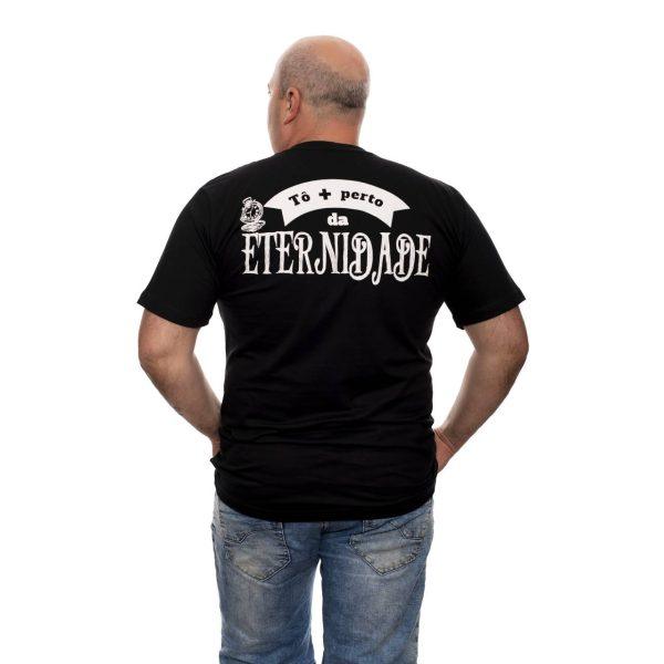 Camiseta Eu Não Tô Velho Tô Mais Perto da Eternidade