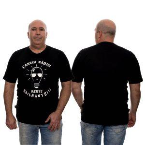 Camiseta Careca Não Mente Brilhante